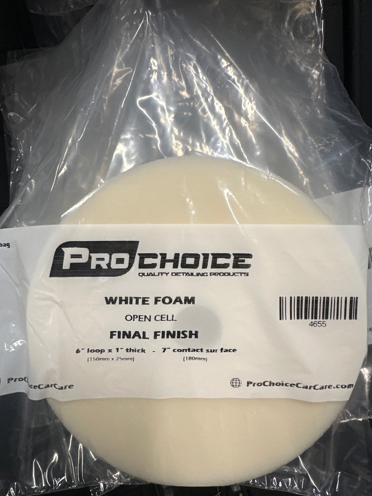 White Foam, Final Finish