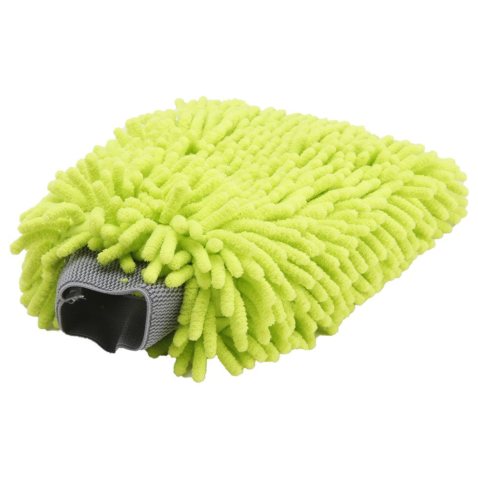 Grinch Chenille Wash Mitt, 1500 GSM(AM12GRN)