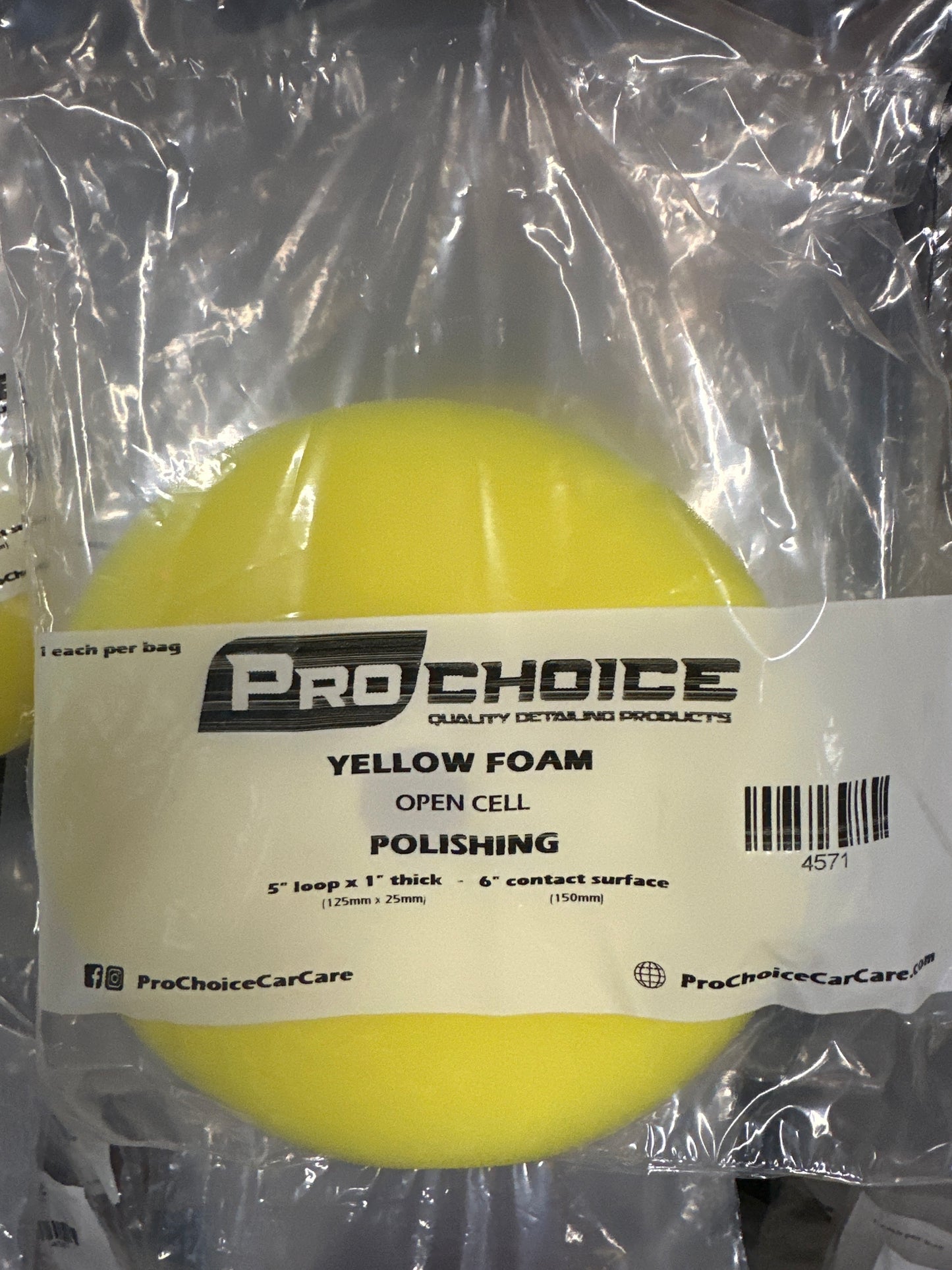 Yellow Foam(Polishing)