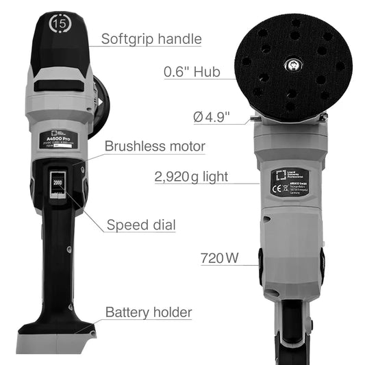 A4500 Pro Battery Polisher Liquid Elements