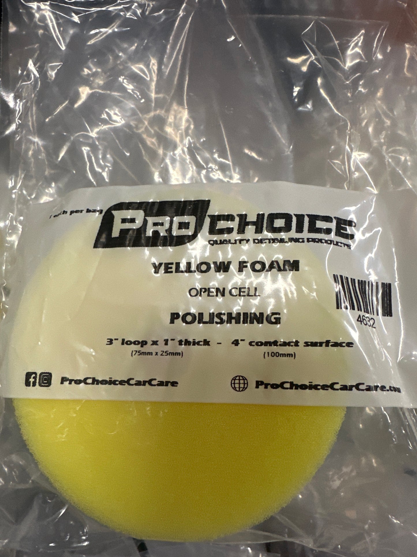 Yellow Foam(Polishing)