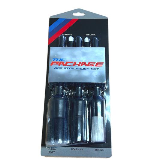 THE PACKAGE Detailing Brushes BD5SET