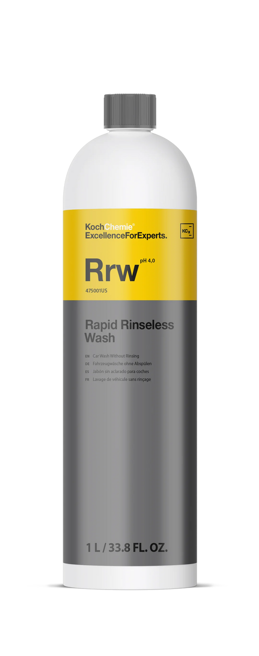 Rapid Rinseless Wash