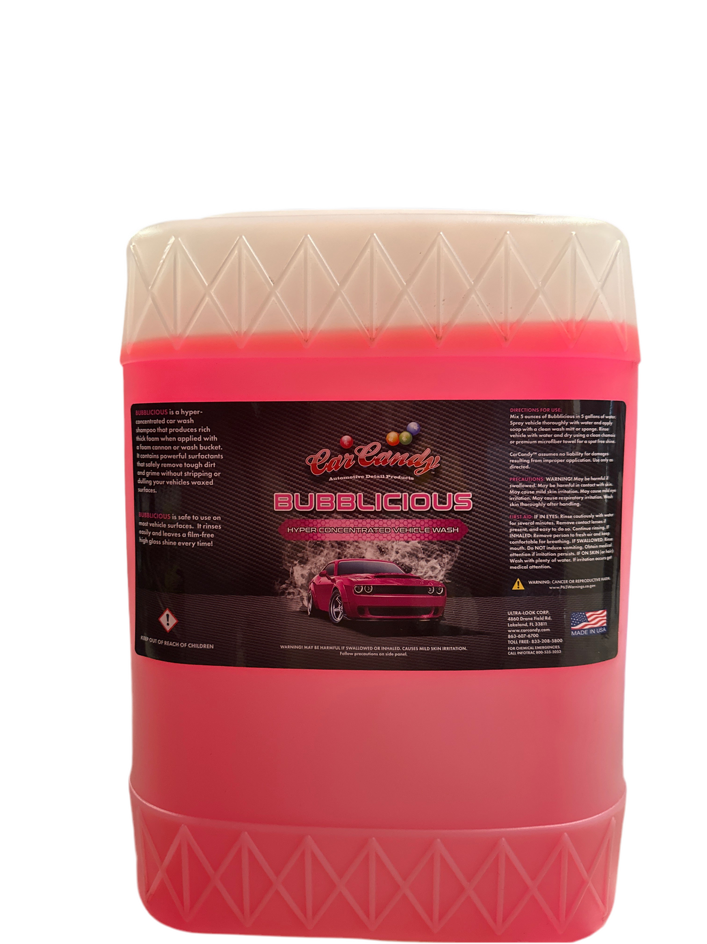 Bubblicious Hyper Concentrated Vehicle Wash