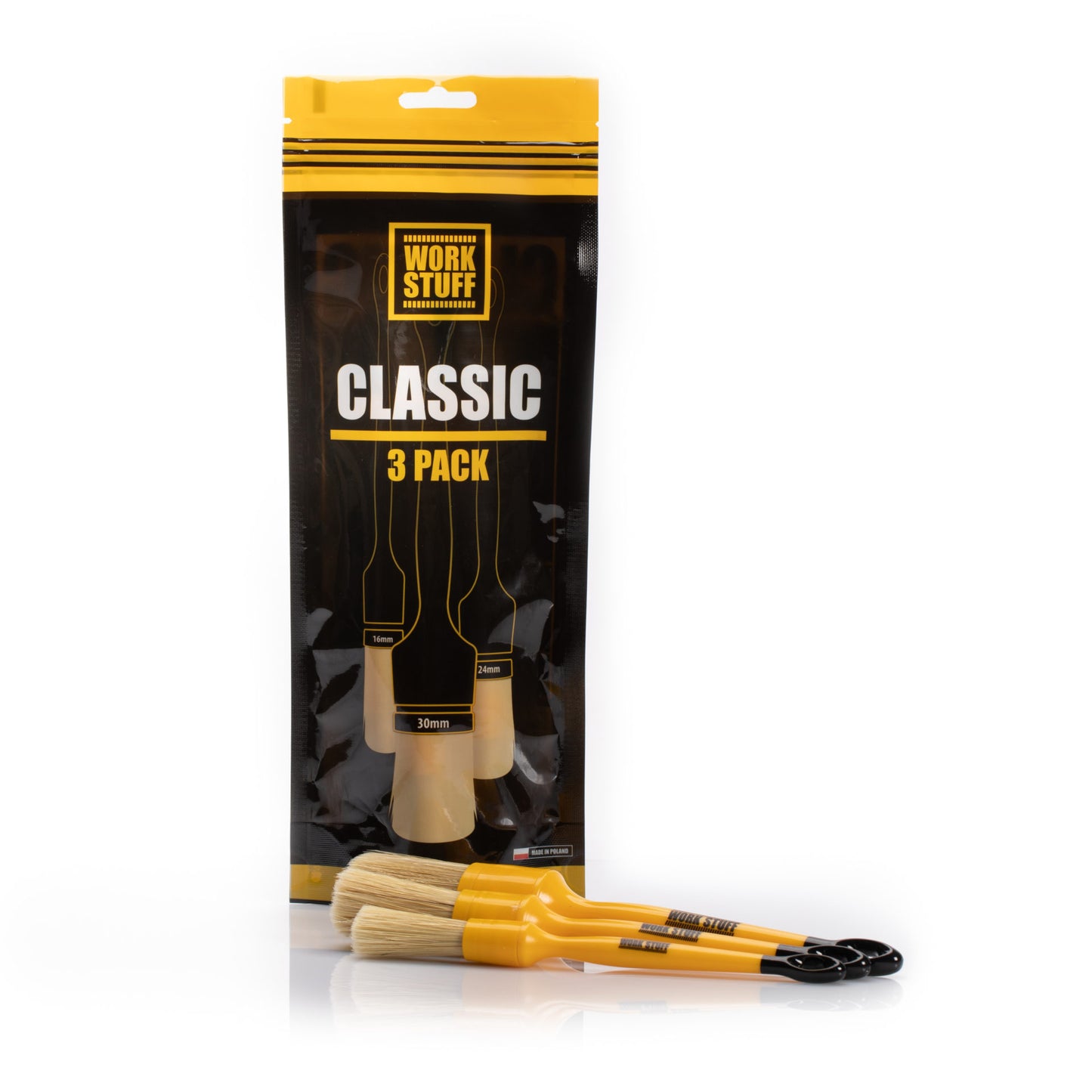 Detailing Brush Classic 3 Pack Work Stuff