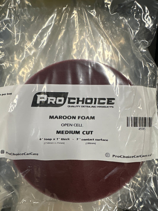 Maroon Foam (Medium Cut)